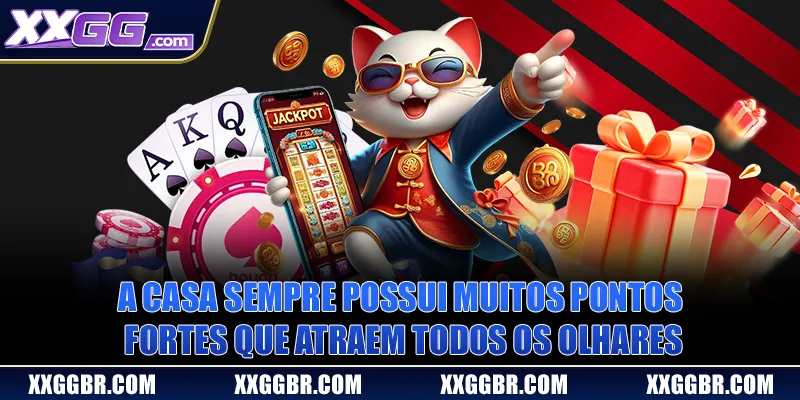 A casa sempre possui muitos pontos fortes que atraem todos os olhares