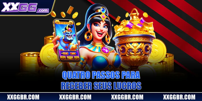 Quatro passos para receber seus lucros